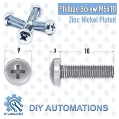 Phillips Screw M5x10 Image