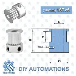 Pulley (10mm) 16T-5 Image