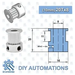 Pulley (10mm) 20T-8 Image