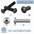 (Button Head Screw ) Bhs M3x10 (BLACK) Image