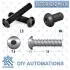 (Button Head Screw) Bhs M4x16 (BLACK) Image