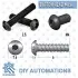 (Button Head Screw) Bhs M4x6 (BLACK) Image