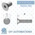 (Flat Head Counter Sink Screw) Csk M5x20 (SILVER) Image